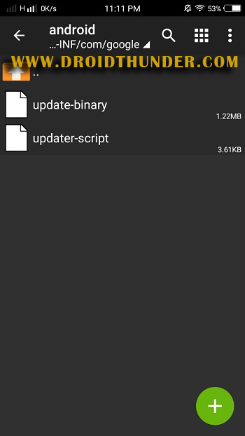 How to fix status 7 error TWRP ZArchiver app rom update binary updater script files screenshot 11