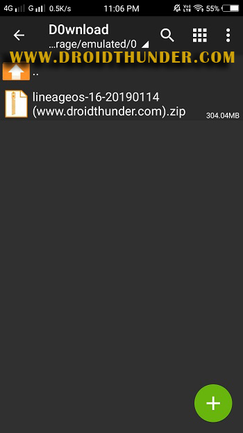 How to fix status 7 error TWRP ZArchiver app screenshot 1