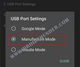 Unlock Bootloader of Huawei Enable Manufacturer Mode screenshot 7