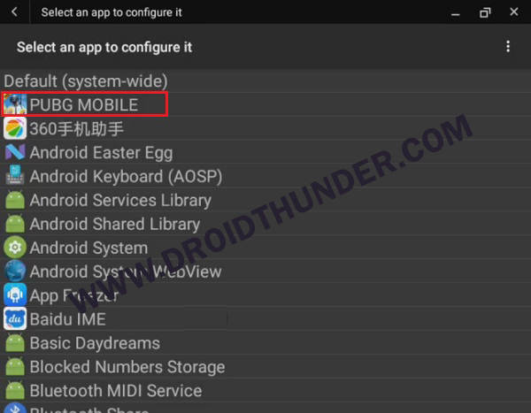 Fix PUBG Mobile Lag on Phoenix OS screenshot GL tools 59