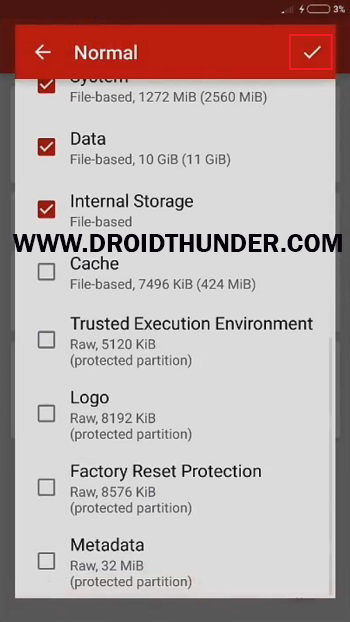 Install Samsung Firmware without Odin Flashfire app backup name screenshot 14