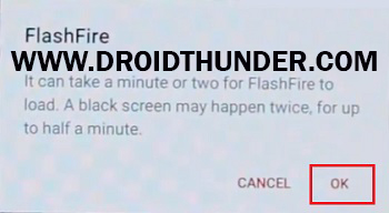 Install Samsung Firmware without Odin Flashfire app confirm flash screenshot 33