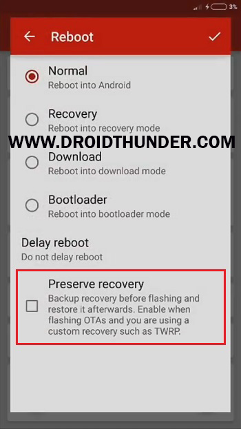 Install Samsung Firmware without Odin Flashfire app flash preserve recovery screenshot 30