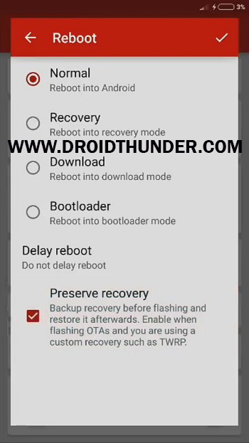 Install Samsung Firmware without Odin Flashfire app flash preserve recovery screenshot 31