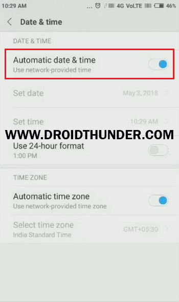 Install Samsung Firmware without Odin settings automatic date and time screenshot 3