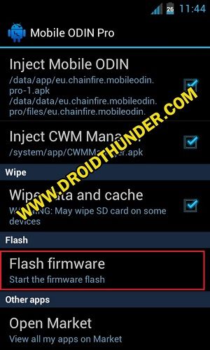 Install Samsung Firmware without PC 15