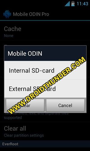 Install Samsung Firmware without PC using Mobile Odin Pro app 4