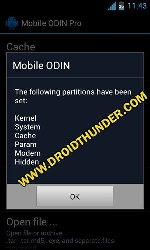 Install Samsung Firmware without PC using Mobile Odin Pro app 6