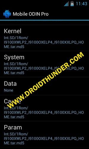 Install Samsung Firmware without PC using Mobile Odin Pro app 7