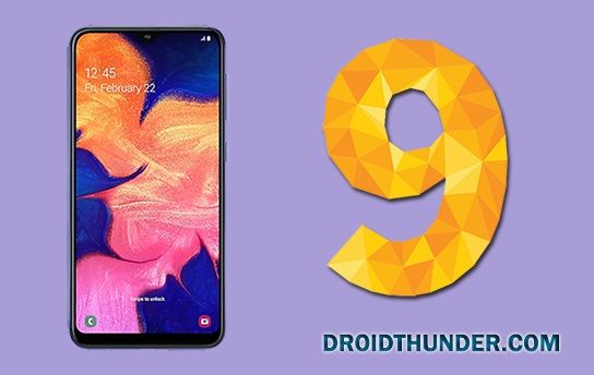 Samsung Galaxy A10 Android 9 Pie Update