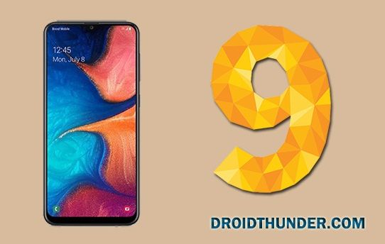 Samsung Galaxy A20 Android 9 Pie Update