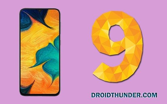 Samsung Galaxy A30 Android 9 Pie Update