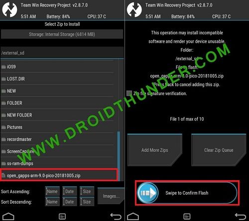 Fix Updater Process Ended TWRP Gapps Insufficient Storage error code TWRP Flash Google Apps