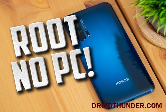 How to Root Honor 20 Pro without PC