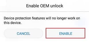 Poco F1 Enable OEM Unlock