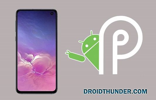 Samsung Galaxy S10e Android 9 Pie Update