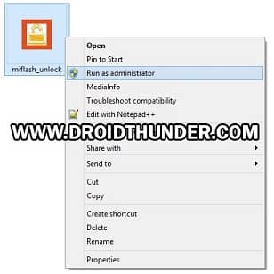 Unlock Bootloader of Poco F1 Launch Mi Unlock Tool