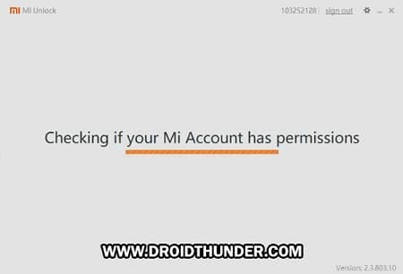 Unlock Bootloader of Poco F1 Mi Unlock Tool Permissions