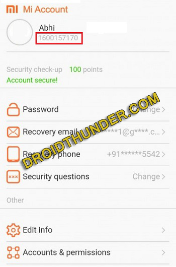 Delete Mi account Permanently without Password screenshot 12