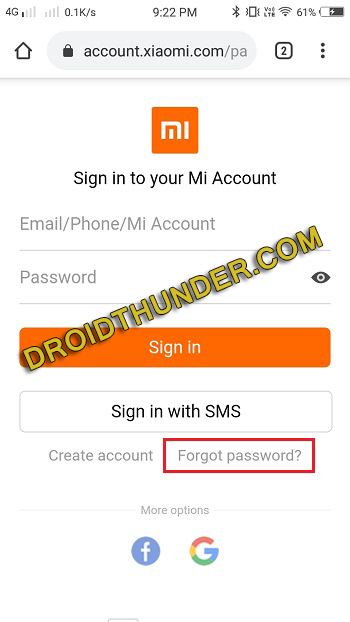 Delete Mi account Permanently without Password screenshot 4