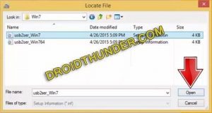 android vcom driver windows 10