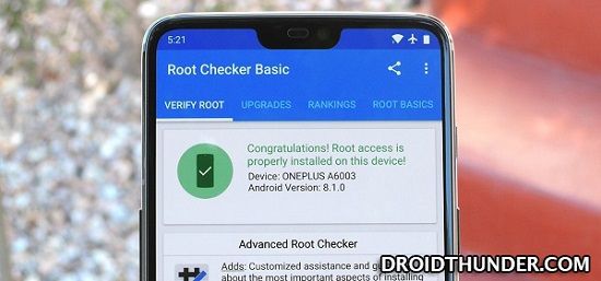 How to Root OnePlus 6 without PC