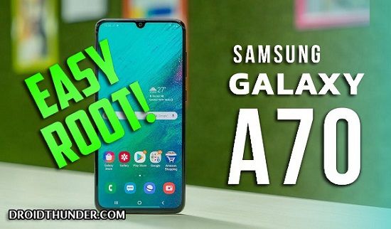 How to Root Samsung Galaxy A70 without PC