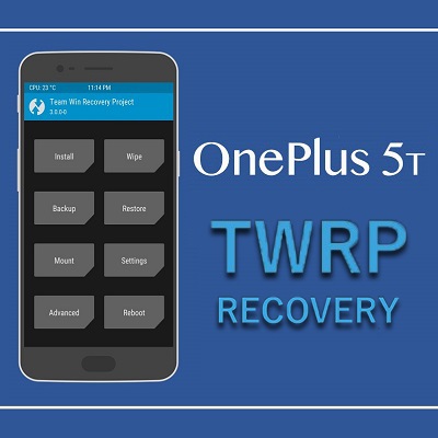 Install TWRP Recovery on OnePlus 5T featured img