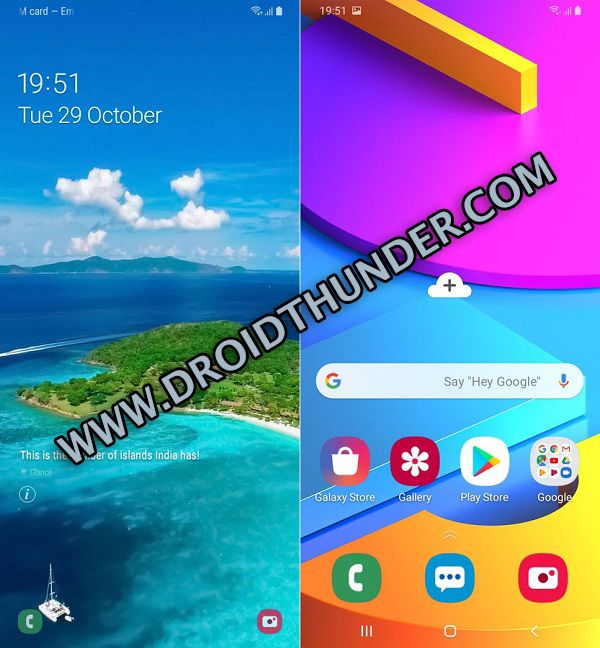 Samsung Galaxy M10s Android 9.0