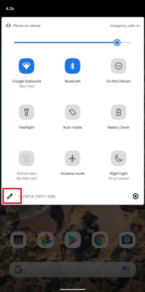 Enable Dark Mode Android 10 method 2 screenshot 1