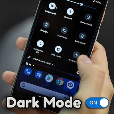 How to Enable Android 10 Dark Mode featured img