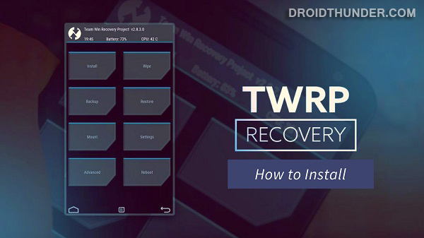 Install TWRP Recovery on Poco X2