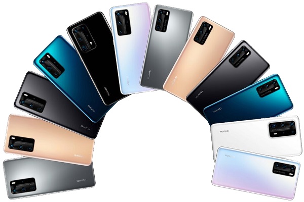 Huawei P40 Pro colors