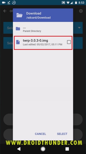 Install TWRP recovery on Galaxy M31 using Official TWRP screenshot 6