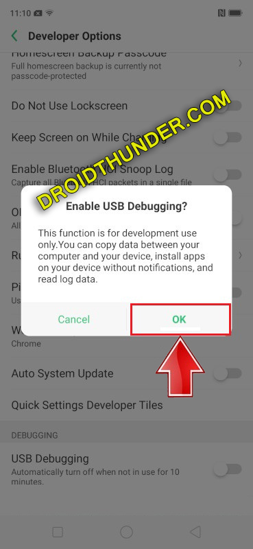 Unlock Bootloader of Realme X50 Pro enable USB debugging option enable screenshot