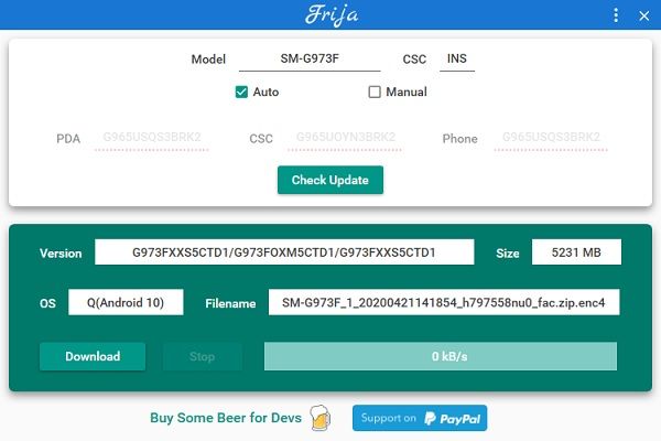 Frija Tool Firmware File