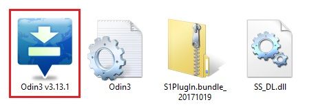 Launch Odin Tool
