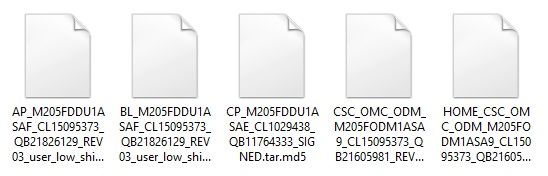 Samsung Firmware Extracted Files