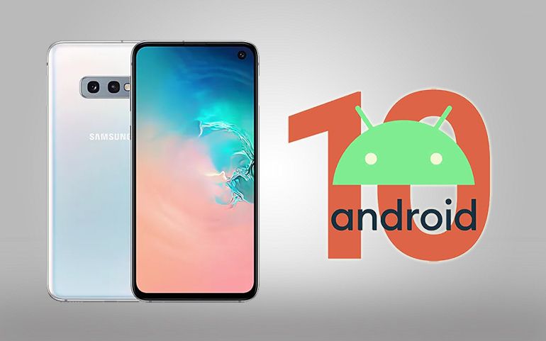 Update Samsung Galaxy S10e to Android 10 firmware featured img