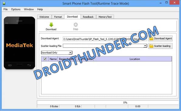 How to Use SP Flash tool to Flash Stock ROM 1