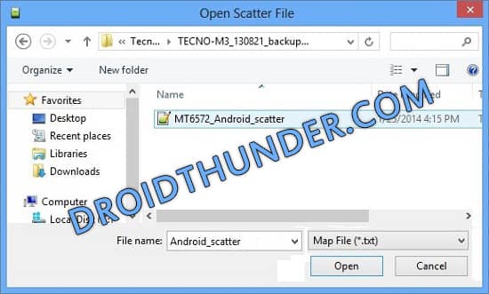 MTK Scatter File