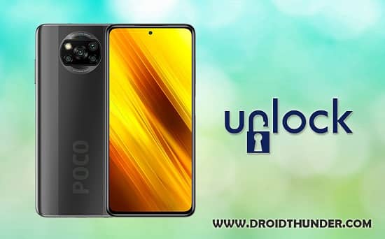 Unlock Bootloader of Poco X3