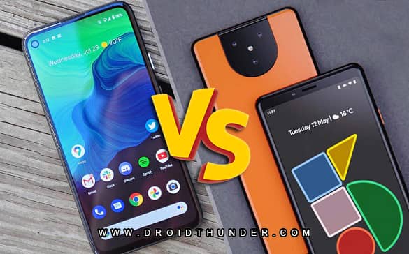 Google Pixel 5 vs Pixel 4A