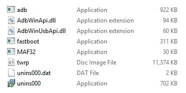 Install TWRP recovery on Poco X3 ADB files