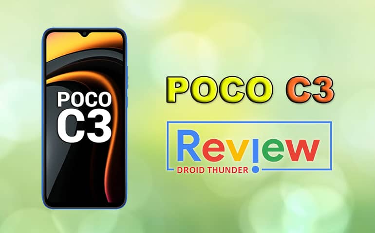 Poco C3 Review featured image