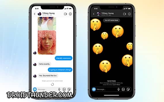 Facebook releases Vanish Mode on Messenger & Instagram