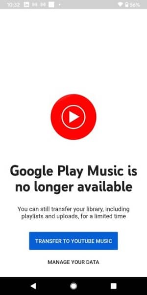 Google Play Music App is no longer Available Worldwide