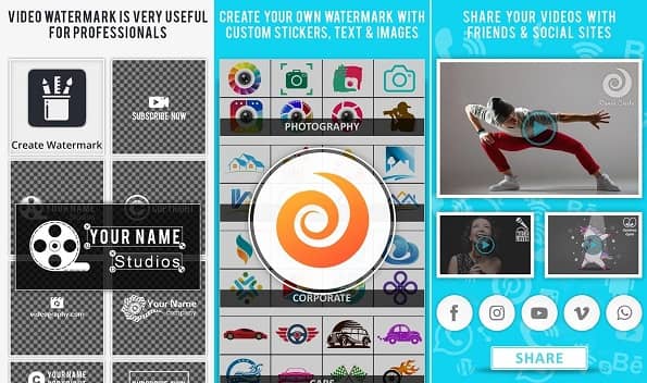 Video Watermark Apps Screenshot
