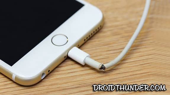 iPhone Cable Damaged Accessory Not Supported