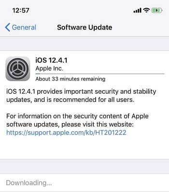 iPhone Software Update Solve Accessory Not Supported
